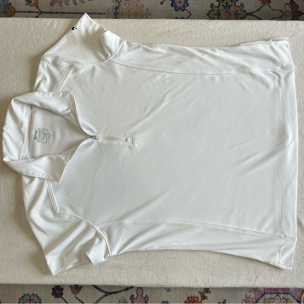 White Polo Golf Shirt